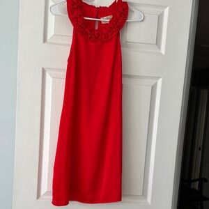 Francesca's Collections Vibrant Red Kids Dress
